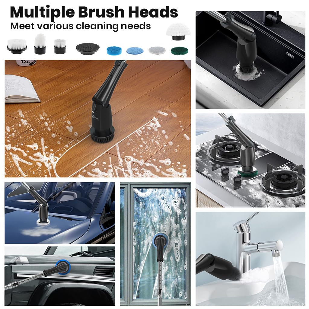 Electric Cordless Cleaning Brush