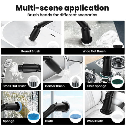 Electric Cordless Cleaning Brush